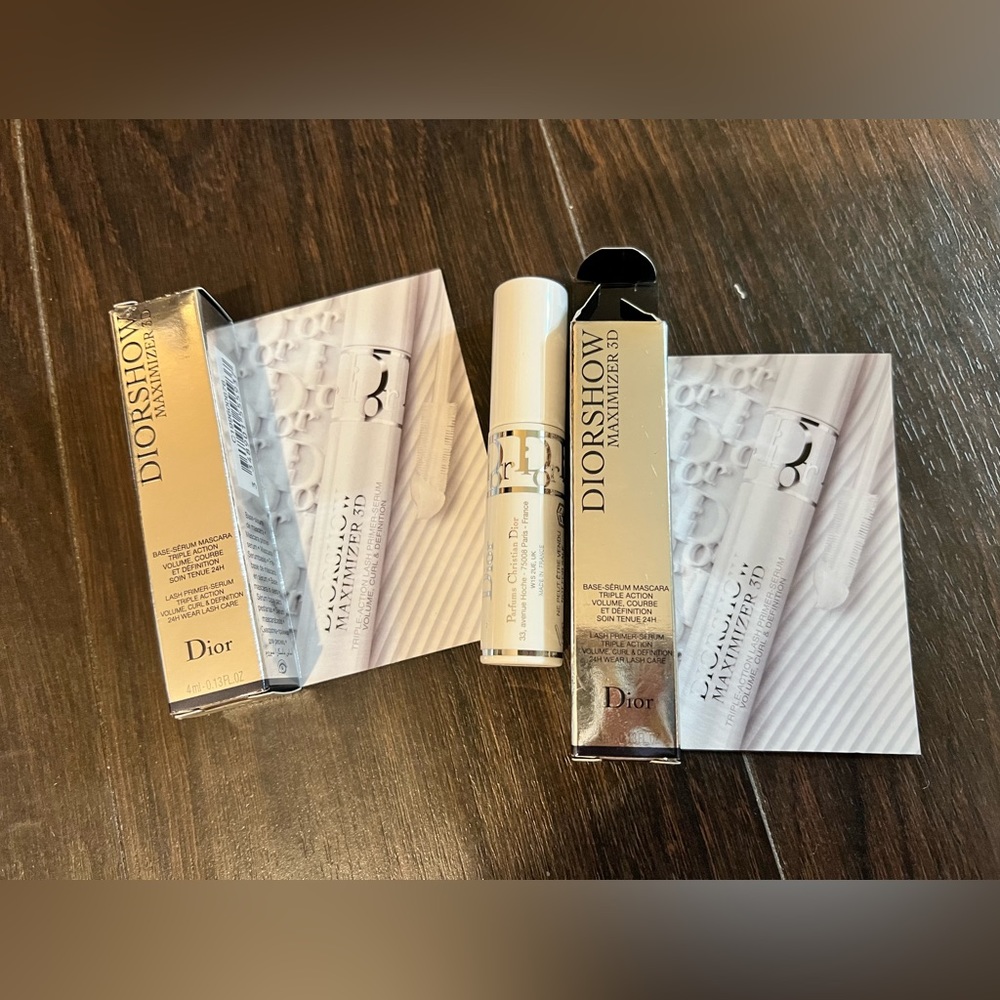 Dior Show base serum mascara 4 ml x 2